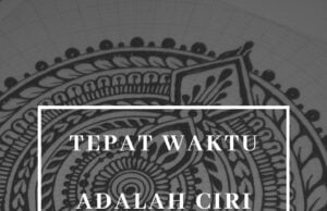 Tepat waktu adalah ciri Henna Artist Profesional