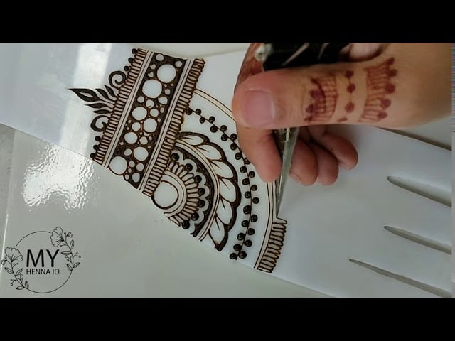 Tutorial Henna: Free Style Design 3