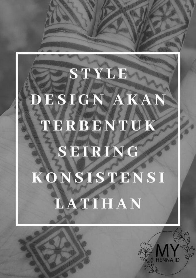 Style design akan terbentuk seiring konsistensi latihan